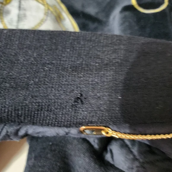 Escada Margaretha Ley Women Jacket M Vintage Velour Bomber Watch Print Black - Picture 11 of 11